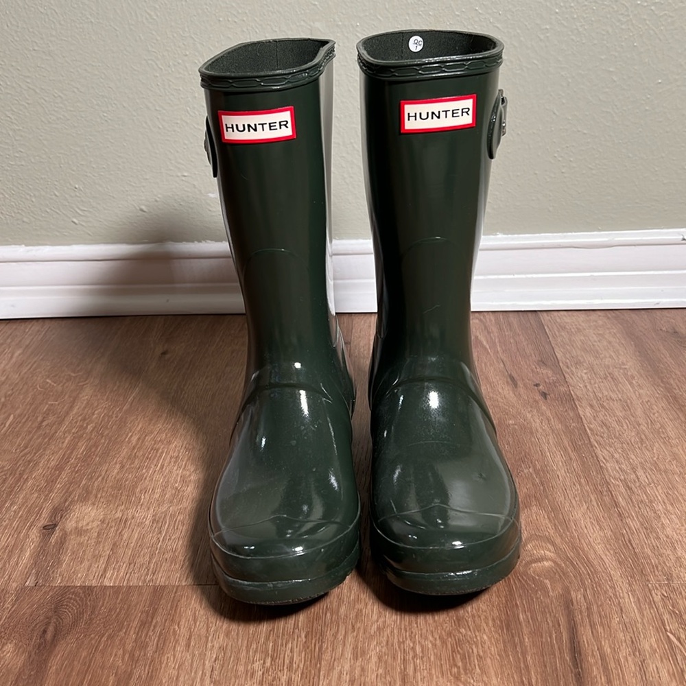 Hunter Green Women's Winter & Rain Boots